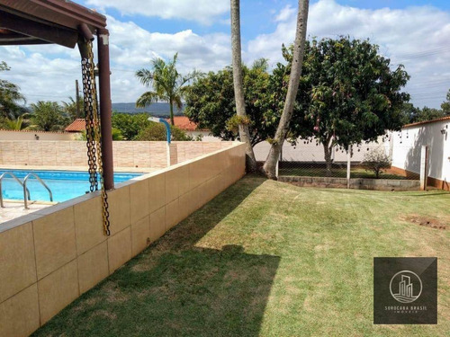 Chácara Com 3 Dormitórios À Venda, 1030 M² Por R$ 550.000,00 - Residencial Alvorada - Araçoiaba Da Serra/sp - Ch0011
