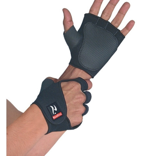 Luva Protetor De Palma Com Polegar Realtex Treino Cross Fit 