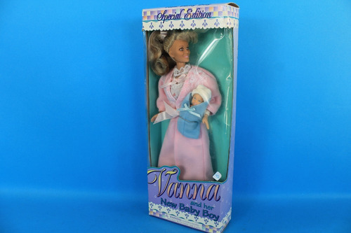 Vanna And Her New Baby Boy Doll Muñeca 1994 (Usado)