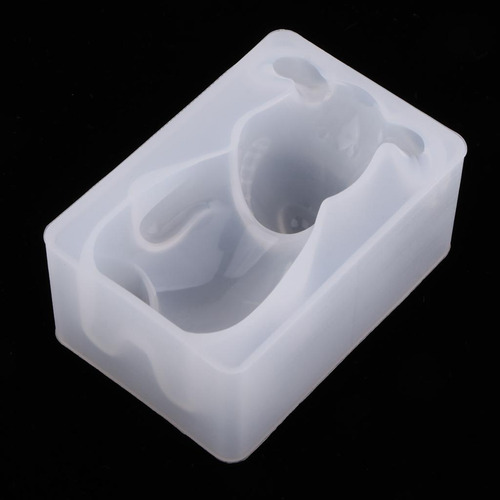 Flor Seca Diy Molde Del Ornamento De La Perro 75x40x30mm