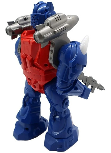 Imagen 3 de 6 de Robot Armored King - C/ Luz Sonido Y Movimiento 22cm Rb02