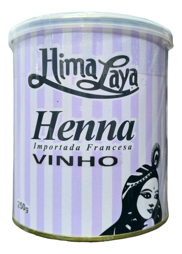  Henna Pó Himalaya Vinho 250g