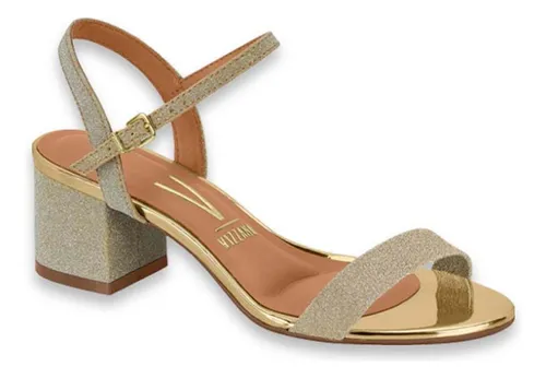 Zapatos 37 Sandalia Anabela Vizzano Couro MercadoLibre