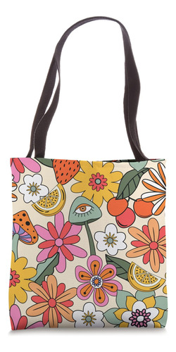 Cottagecore Mushroom Hippie 70s Estilo Estético Y Moda Bolsa