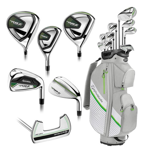 Taylormade Pkg-rbz Sl 10pc Gr/rh L