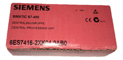 6es7416-2xk04-0ab0 Siemens Simatic S7-400, Cpu 416-2 Modulo