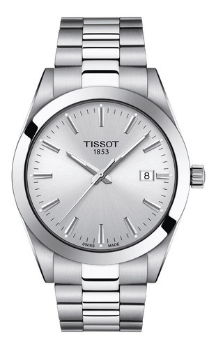 Reloj Tissot Gentleman T1274101103100 Hombre Agente Oficial