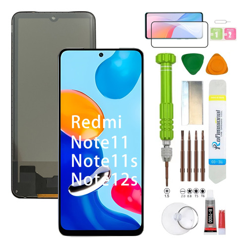 Pantalla Para Xiaomi Redmi Note 11 4g 2201117tl Note 11s/12s