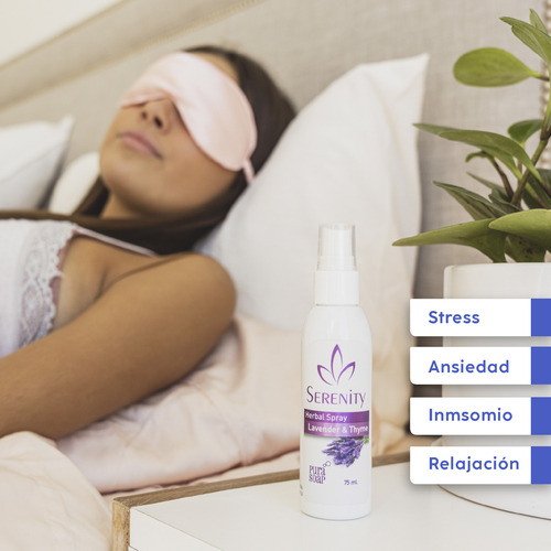 Spray con Aceite Esencial de Lavanda y Tomillo Pura Soap
