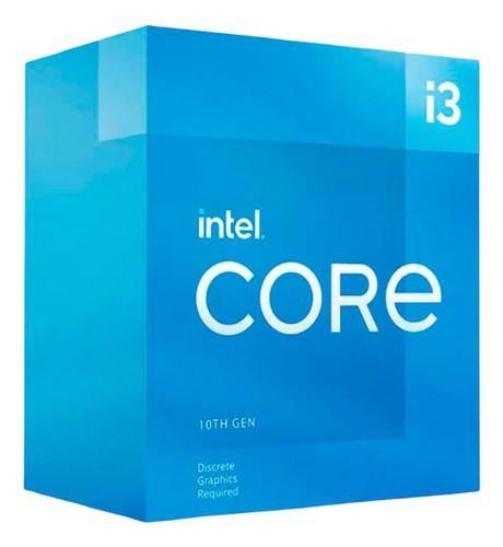Procesador Intel Core I3 10105f 4.4ghz 4 Núcleos 1200