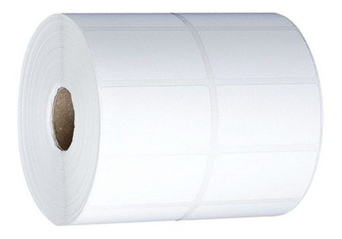 Etiqueta Couche 40x25 Mm 2 Colunas Branca - 50 Rolos