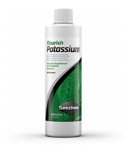 Seachem Flourish Potassium 250ml Potasio Fertilizante Pecera