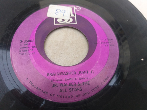 Jr. Walker & The All Stars Vinilo Simple 7' Usa 69 Funk Soul