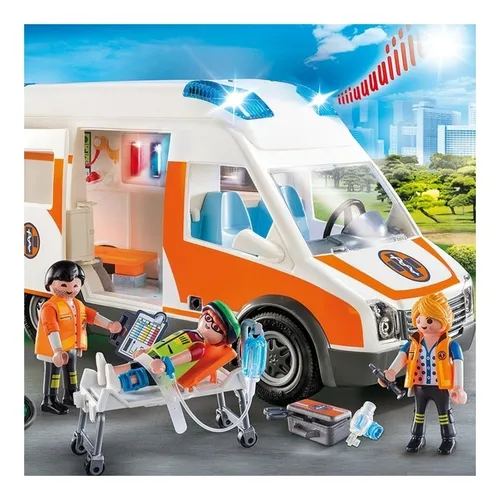 La ambulancia de playmobil sales
