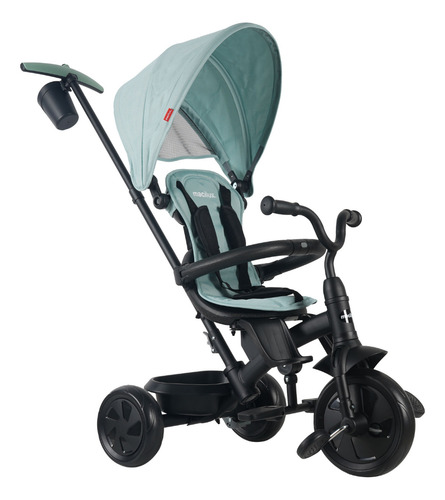 Triciclo Montable 5 En 1 Para Bebe Macilux Color Agua