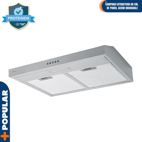 Campana Extractora Acero Inoxidable Foset 60 Cm 46536
