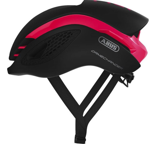 Capacete Bike Abus Gamechanger Cor Preto/rosa Tamanho M