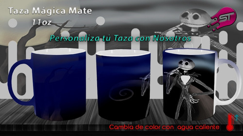 Taza Magica Alusiva Al Extraño Mundo De Jack Jack-006