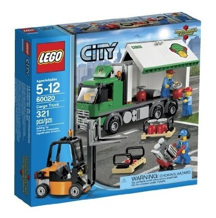 Set De Construccion De Juguetes Lego City 60020 Cargo Truck