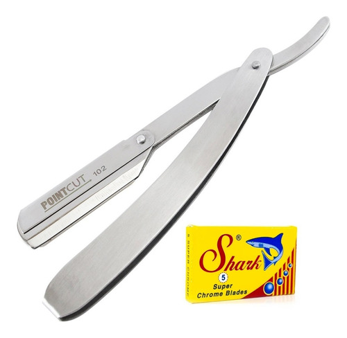 Pointcut Navaja Barbero Afeitar Acero Inoxidable 102 + Filos