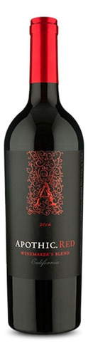 Vinho Tinto Apothic Red Eua Califórnia 750ml Winemaker Blend Safra 2019