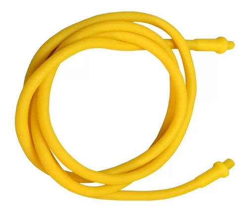 Carci Tubing Tubos Elásticos 1,50m Nível Fraco Cor Amarelo