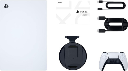 Playstation 5 825gb Disco + Bundle Ea Sports Fc 24 Midia Física Cor Branco E Preto Sony Bivolt