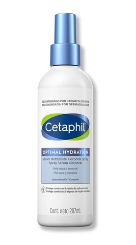  Cetaphil Optimal Hydration Serum Spray Corporal X 207 Ml