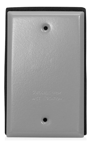 Leviton Wm1b-gy Resistente A La Intemperie En Blanco Cover  