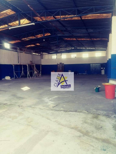 Imagem 8 de 12 de Galpão Para Alugar, 1000 M² Por R$ 9.900,00/mês - Vila Assis Brasil - Mauá/sp - Ga0128
