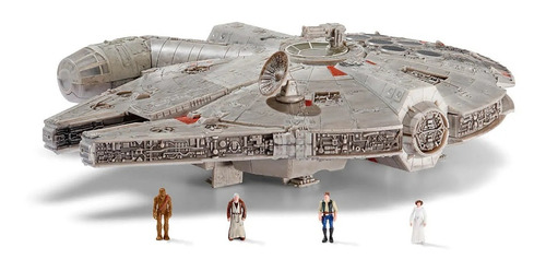 Figuras de acción Millenium Falcon Ship con luz y sonido y Star Wars