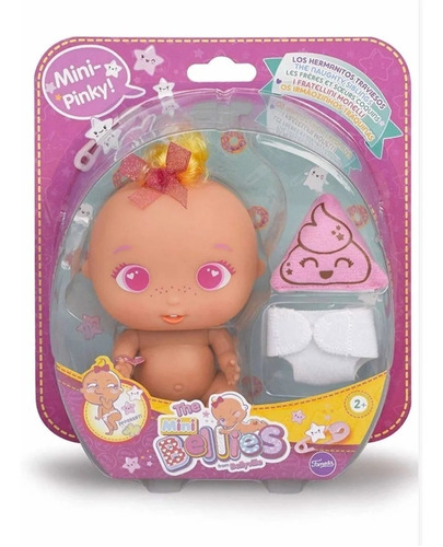 Bellies Mini Bebe Muñeco 13 Cm Apreta Sorpresa B14789 Full