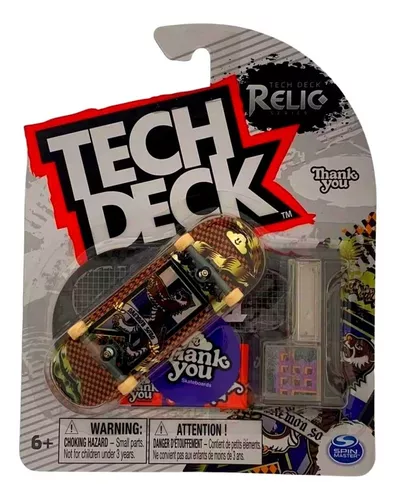 Skate De Dedo - Tech Deck - Real Skateboard A Vermelho - Sunny - D