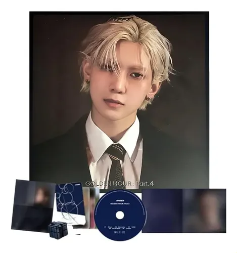Ateez Golden Hour Parte 4 Álbum Digipack . | Parcelamento sem juros