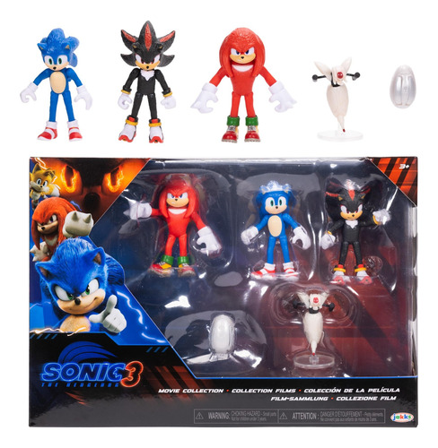 Figuras De Acción Sonic The Hedgehog Movie De 6 Cm Con Acces