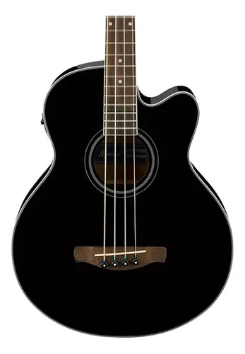 Bajo Electroacústico Ibanez Aeb8e-bk 4 Cuerdas - ¡nuevo!