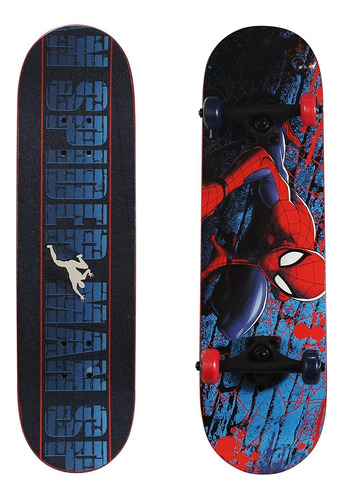 Ultimate Spider Man 28 Pulgadas Skateboard Completo Pri...