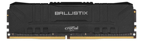 Memoria RAM Ballistix gamer color negro  16GB 1 Crucial BL16G36C16U4B