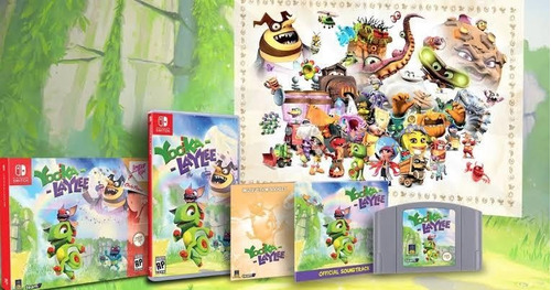 Yooka Laylee Collectors Edition Limited Run Nintendo Switch