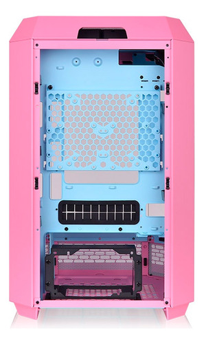 Gabinete The Tower 300 Rosa Bubble 2 Fans 140mm