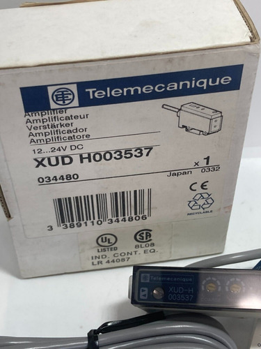 Telemecanique Xud H003537 Amplifier 12-24vdc Nib Bbd