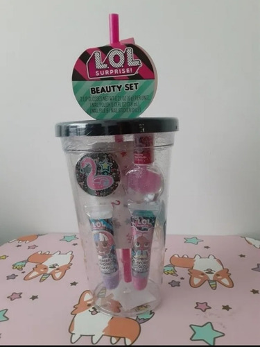 Imagen 3 de 3 de Set De Maquillaje Para Niñas Lol