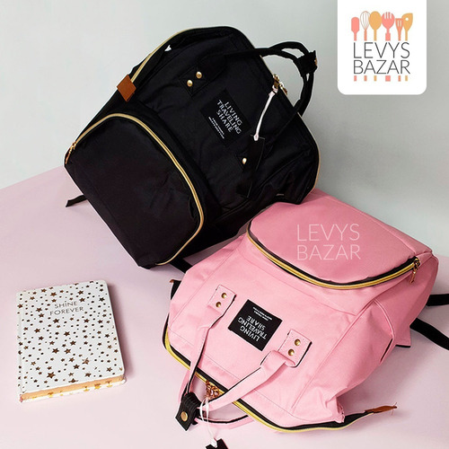 Imagen 10 de 10 de Mochila Maternal Impermeable Bolso Multifuncion Termica