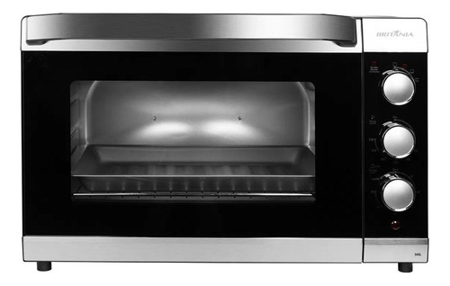 Forno de bancada elétrico Britânia BFE50PE 50L aço inox 220V