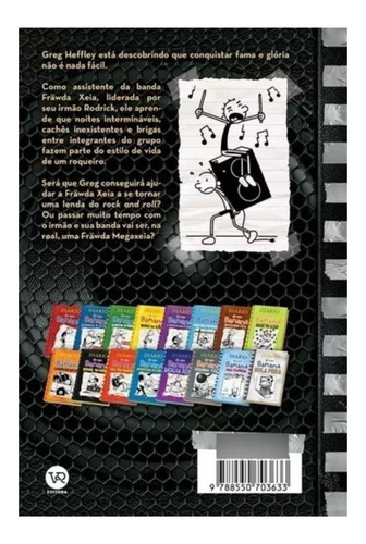 Livro Diário De Um Banana 17 - Frawda Megaxeia - Capa Dura - Novo Lacrado