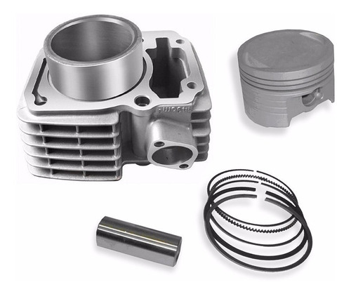 Kit Cilindro Piston Aros Sungo Para Honda Cg Titan 150