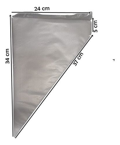 Saco De Confeitar Para Confeitar Grande 100unidades