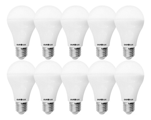 Kit 10 Lampada Led 15w Superled Alta Potencia Bivolt 3000k