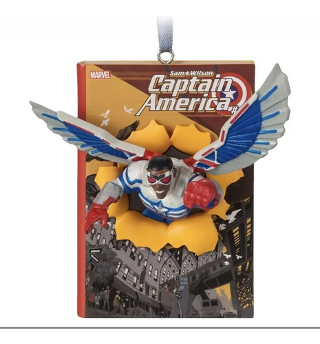 Esfera Disney Store Sketchbook Ornament  Falcon Capitan Amer