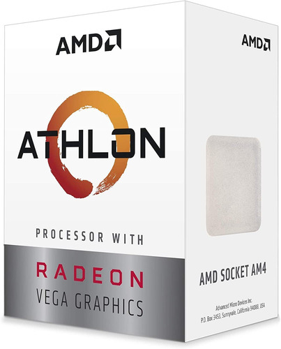 Procesador Amd Athlon 3000g C/ Gráficos Radeon